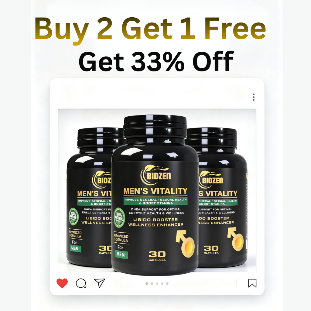 Men's Vitality - (30 Capsule) - Buy 2 & Get 1 Free