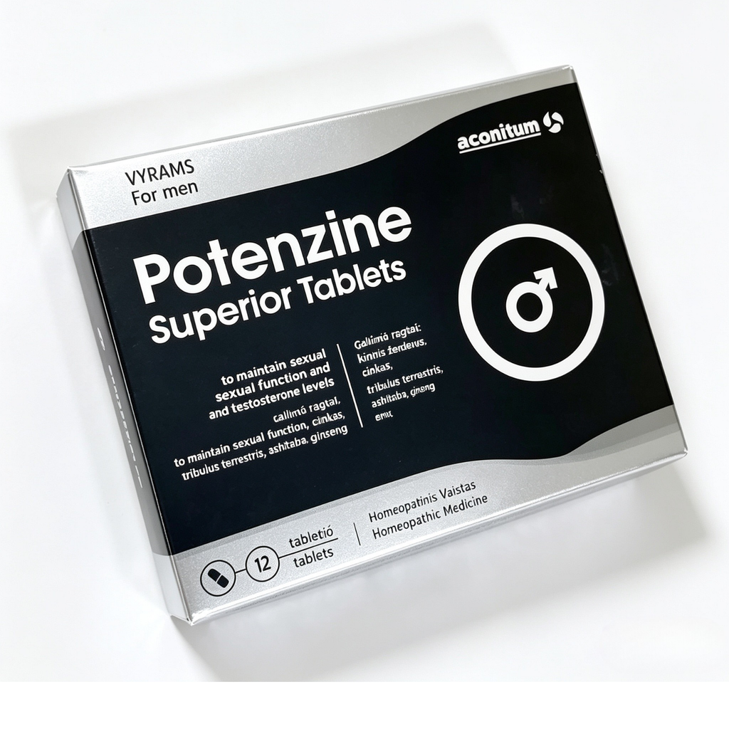 Potenzine Superior Tablets (Pack of 12 Tab)